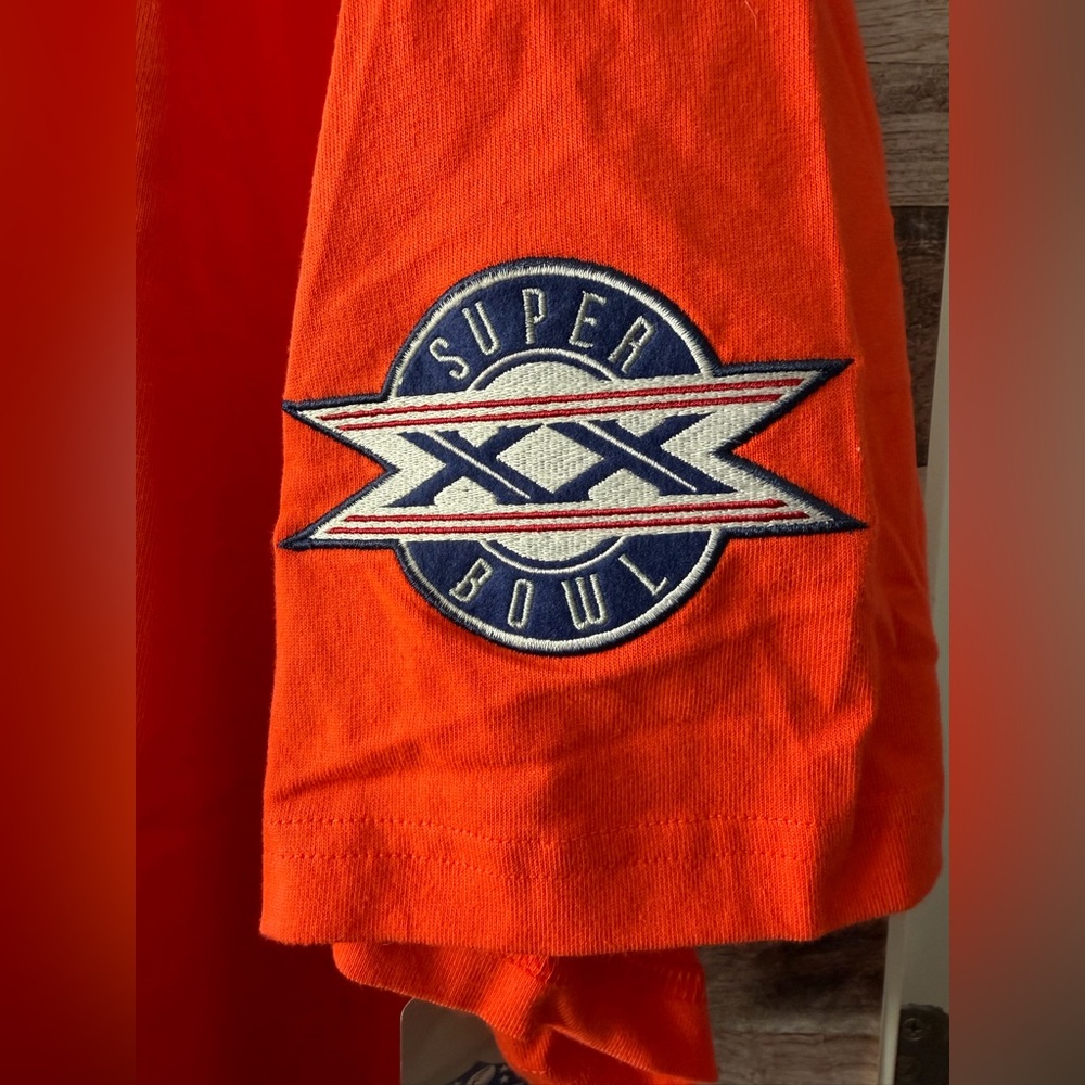 NWT Mitchell & Ness NFL Chicago Bears Orange Shirt 3X - Picture 7 of 14